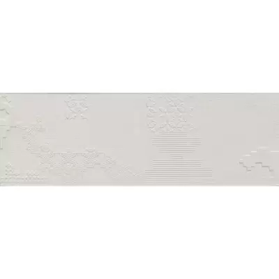 Mutina Bas-Relief PUBP01 Patchwork Relief Bianco 18x54