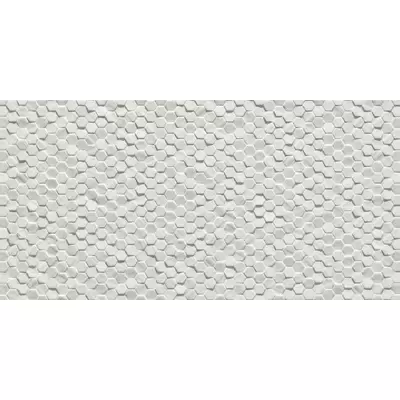 Piemmegres (Piemme Ceramiche) Geostone 63600 Geo Esagonetta Bianco Ret 30x60