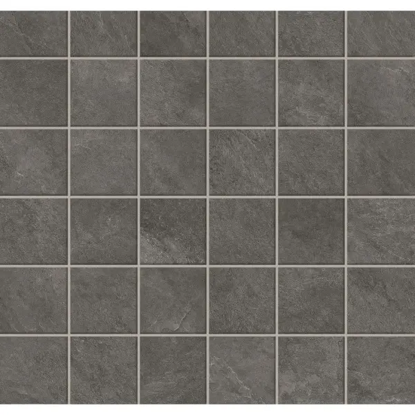 Atlas Concorde Russia Rinascente Slate / Ринашенте Слейт 610110001517 Black Mosaic Matt 30x30 - керамическая плитка и керамогранит