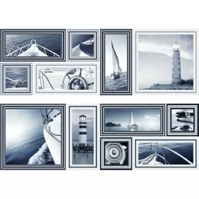 Mallol Genova Decor Memories Azul-2 50x75