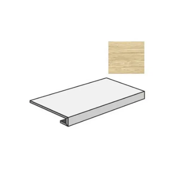 Sant Agostino Sunwood CSAGSNHO12 Gradone Honey 33x120
