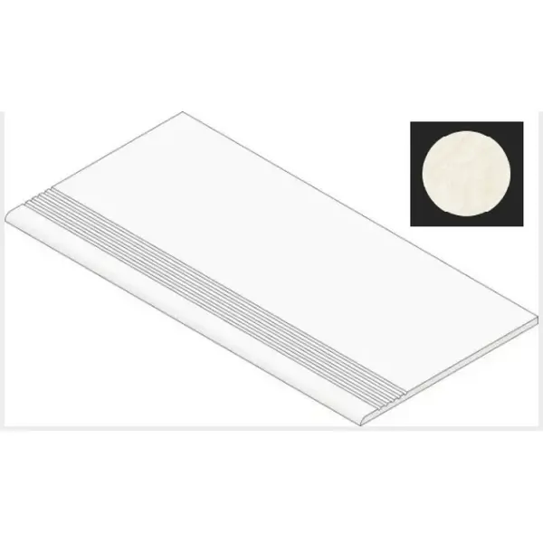 Atlas Concorde Italy Marvel T HDOO Halo White Gradino 60 30x60 - керамическая плитка и керамогранит