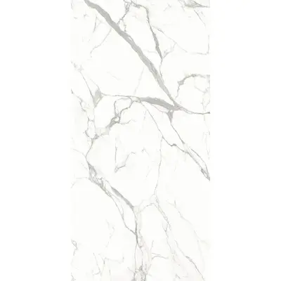 Ariostea Ultra Marmi Bianco Statuario B Book Match Lucidato Shiny 150x300