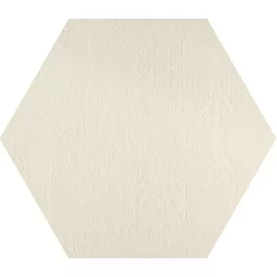 Mutina Dechirer PUDD71E Esagono Decor Bianco 60x60