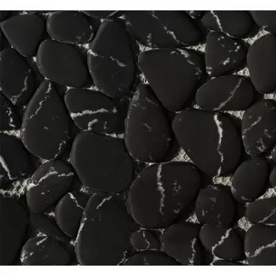 Stone China Mosaic Black Bark Black Nature 28.5x28.5
