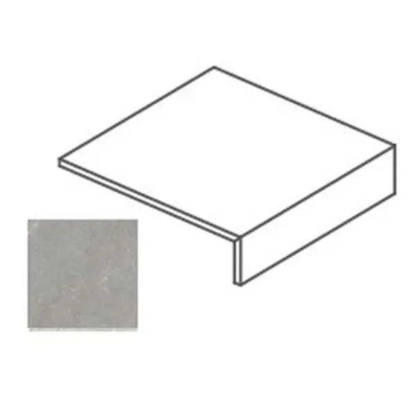 Impronta italgraniti Shale SL03L682A Greige Elemento a L 20mm 60x60x6,5