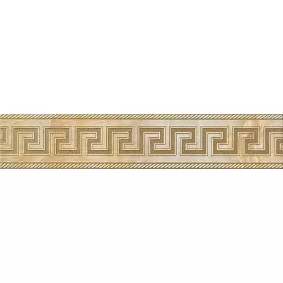 Versace Marble 240202 Fascia Greca Oro Sab 11.5x58.5