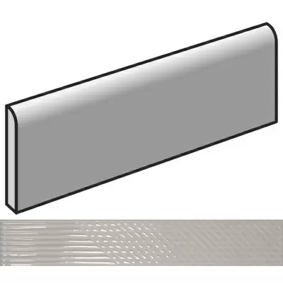 Equipe Fragments 23877 Bullnose Light Grey 6.5x20