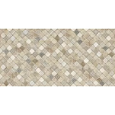 Alma ceramica Lorens TWU09LRS47R Коричнево-бежевая 24.3x49.4