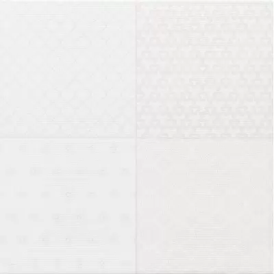 Cristacer (Cristal Ceramicas) Retro Blanco 45x45