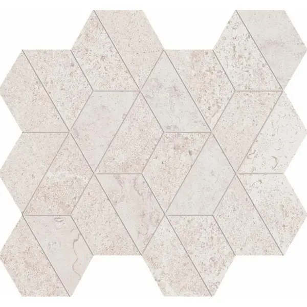 ABK Alpes Wide 0000288 Enigma Ivory Ret 30x34 - керамическая плитка и керамогранит