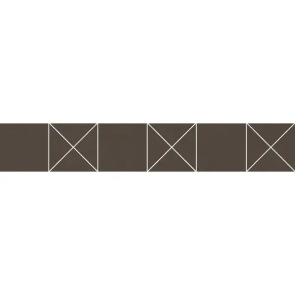 Living Ceramics Cava LV11995 Brown Pattern 3 10C 10x60 - керамическая плитка и керамогранит