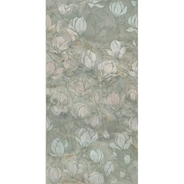 Kerama Marazzi Сен-Тропе KMD3STA104BR Зелёный светлый глянцевый обрезной 60x119,5 - керамическая плитка и керамогранит