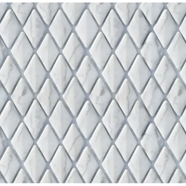 Мозаика Diamond JS3D2543LX-KL White Light Grey Nat 29x30