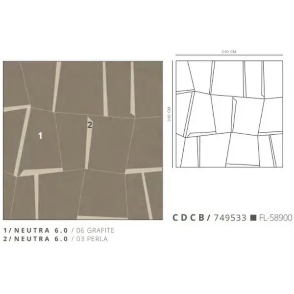 Casa Dolce Casa Magnum Decori 749533 CDCB 6mm 240x240