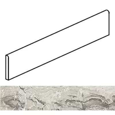 Rex Ceramiche I Marmi Di Rex 745444 Gray BS Luc. 60x4.6