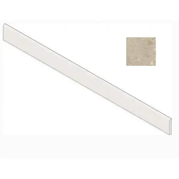 Atlas Concorde Russia Rinascente Fusion 610130006244 Battiscopa Agglomerate Light 7,2x60 - керамическая плитка и керамогранит