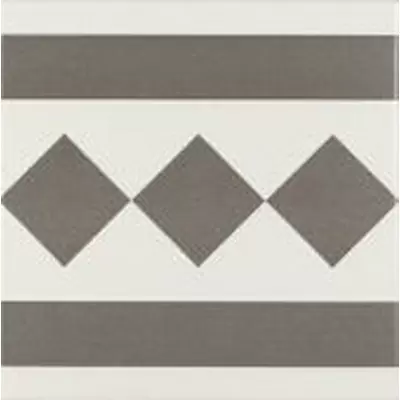 Ribesalbes Antigua PT02114 Cenefa Gris 20x20