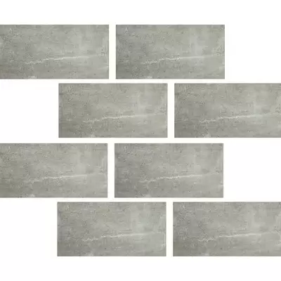 Rex Ceramiche Matieres 755987 Nuage 7.5x15 Muretto 30x30