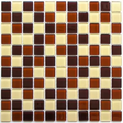 Bonaparte Мозаика стеклянная Toffee mix 30x30