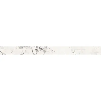 Sant Agostino Pure Marble CSABSPWT90 Battiscopa Spider White 7,3x89