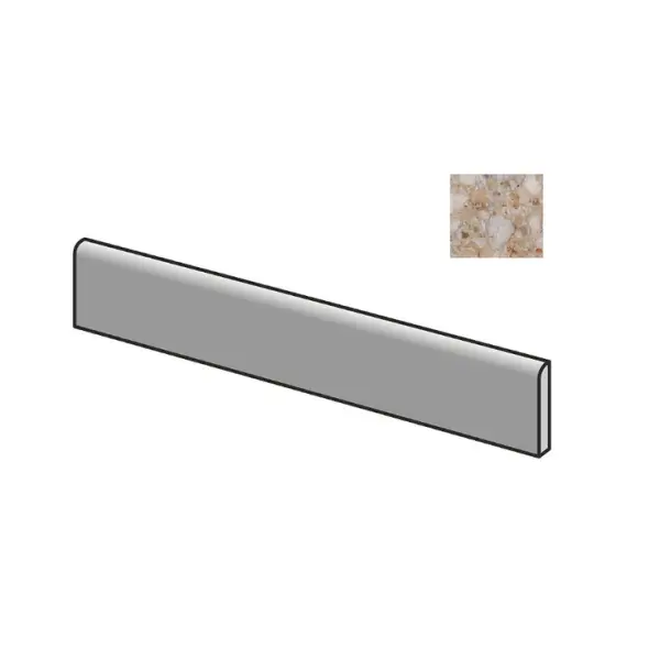 Sant Agostino Venistone CSABVEGD90 Battiscopa 90 Gold 7,3x90