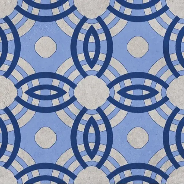 La Fabbrica Ceramiche Space 106083 Cement Flower Nat 20x20