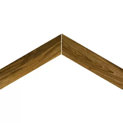 Emil ceramica Sleekwood Chevron Mohogany 11x54