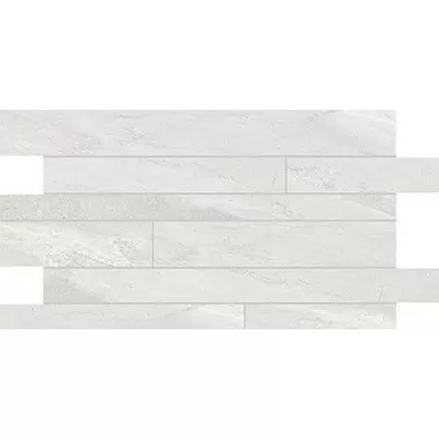 Casa Dolce Casa Stones and More 2.0 742287 Burl White Glossy Modulo Listello Sfalsato 30x60