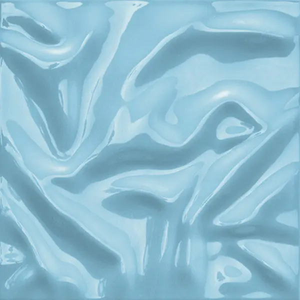 Iris Ceramica Diesel Vynil 563305 Skyblue glossy 20x20