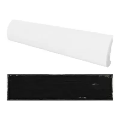 Equipe Cottage 23119 Pencil Bullnose Black 3x15