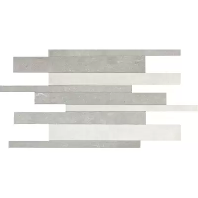 Flaviker PI.SA Urban Concrete UCMO402 Mosaico Mix White Fog 30x40