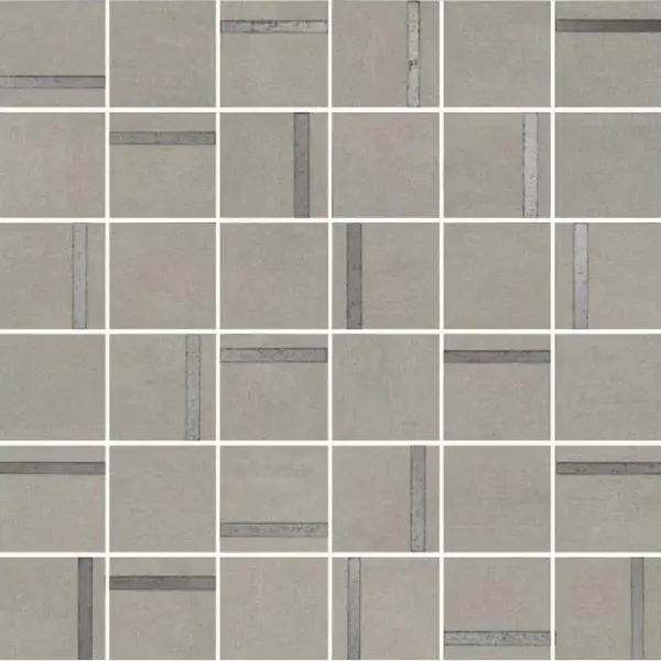 Kerama Marazzi Гварди SG640120\MM 2 Мозаичный Серый Светлый Матовый Обрезной 30x30