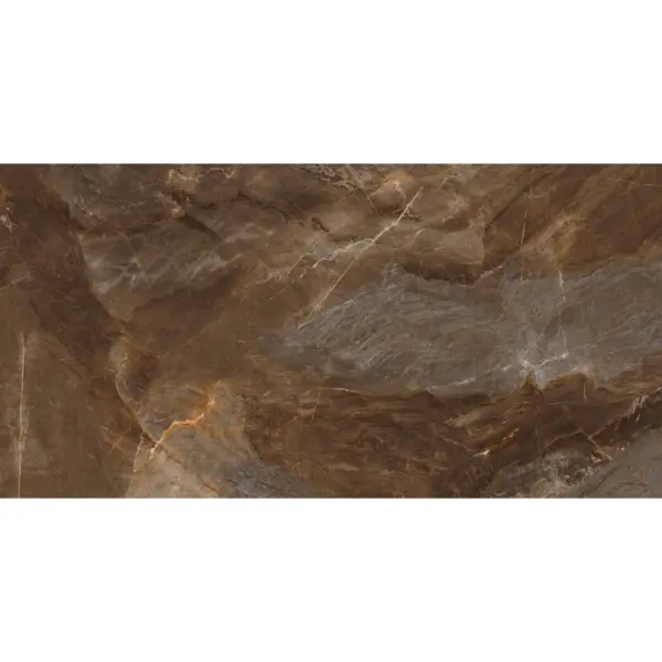 Onlygres Marble MOGXL4001 Brown Полированный 80x160 - керамическая плитка и керамогранит