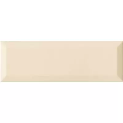 Monopole Ceramica Bisel Crema Brillo 10x30