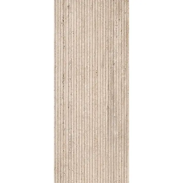 Fap Ceramiche Materia Classica fTP0 Groove Beige Matt 50x120 - керамическая плитка и керамогранит