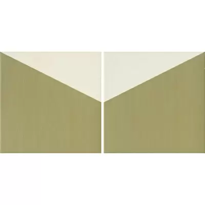 Mutina Puzzle BOZED57 Comb Edge Olive 25x25