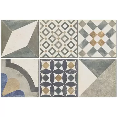 Monocibec Ceramiche Graphis 113183 Formella Mix Naturale Rettificato 20x20