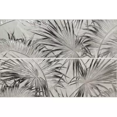 Ape ceramica Silver Pearl Dec Calathea Matt Set 2 25x75