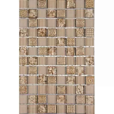Bars Crystal Glass Decor Monaco 30x30