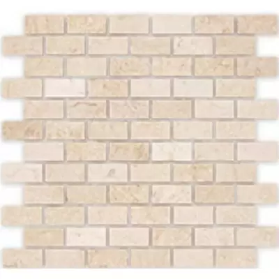 Caramelle Pietrine 4 мм Botticino 23x48х4 глянцевая 29.8x29.8