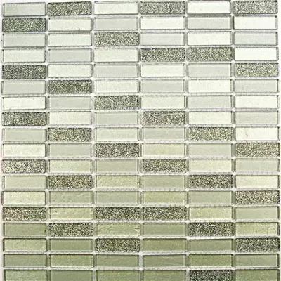 Bonaparte Мозаика стеклянная Silver Light 30x30.5