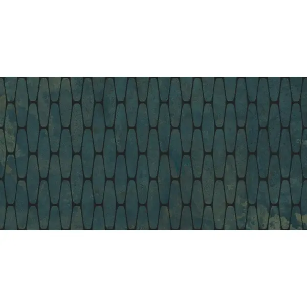 Aparici Illusion Turquoise Stamp Lappato 50x100 - керамическая плитка и керамогранит