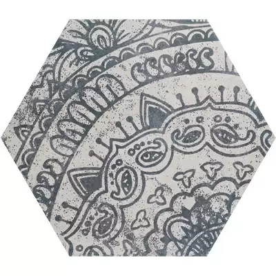 Quintessenza Ceramiche Alchimia Ars Mix 1 Bianco Nero 26,6x23