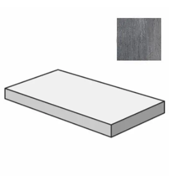 Sant Agostino Dripart CSAGSDCA12 Gradone Angolare Sx Calamine 33x120