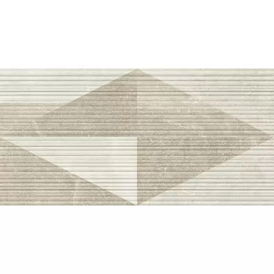 Provenza Eureka EFPG Intarsio 3D Bianco-Sabbia 30x60