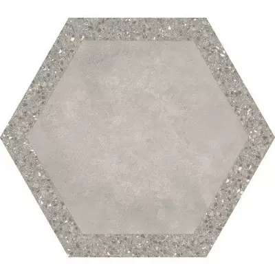 Ornamenta Cocciopesto CP60CSM Calcestruzzo Malta D 60 Hexagon 60x60