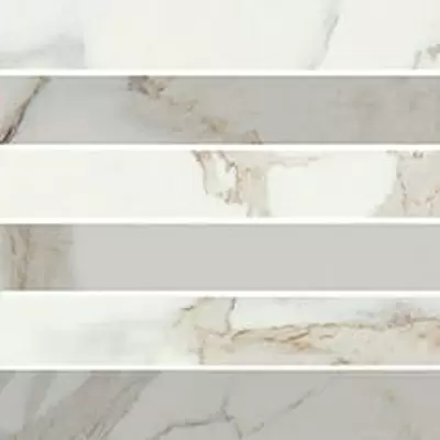 Cerim Ceramiche Antique Marble 754815 Pure 02 Mos 3D Nat 3x3 30x30