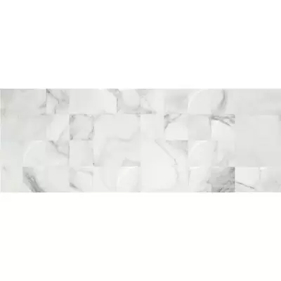 Alaplana Ceramica Allison Blanco Mosaic Brillo Rect 33.3x90