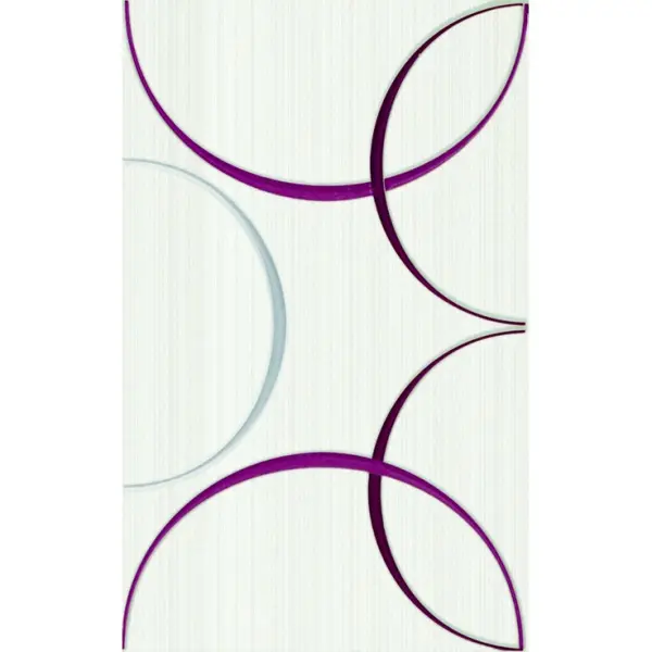 Ape ceramica Dance Boucle Malva 25x40